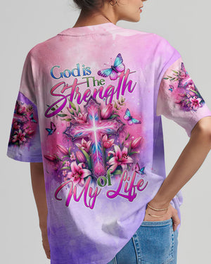God Is The Strength Of My Life Women's All Over Print Shirt - Tyhi1106242