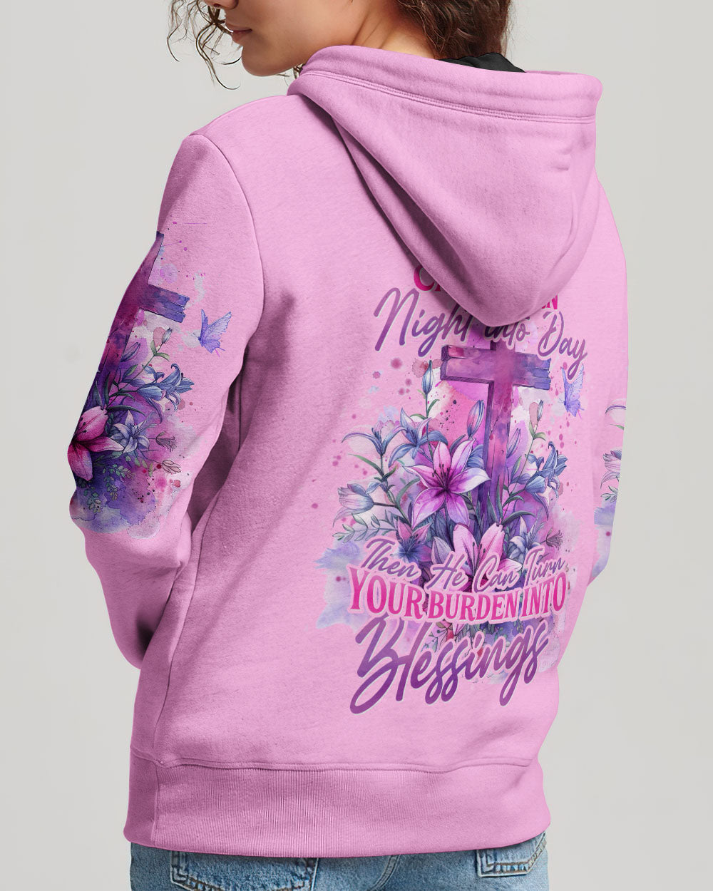 Turn Your Burden Into Blessings Women's All Over Print Shirt - Tyhi1403243