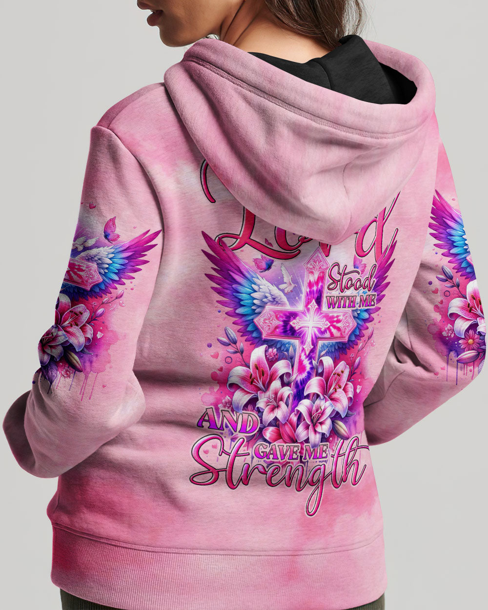 The Lord Stood With Me Women's All Over Print Shirt - Tyhi1406241