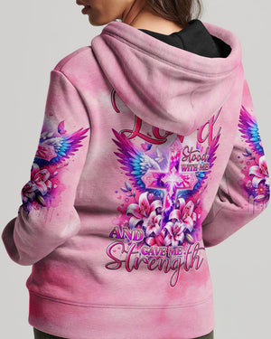 The Lord Stood With Me Women's All Over Print Shirt - Tyhi1406241