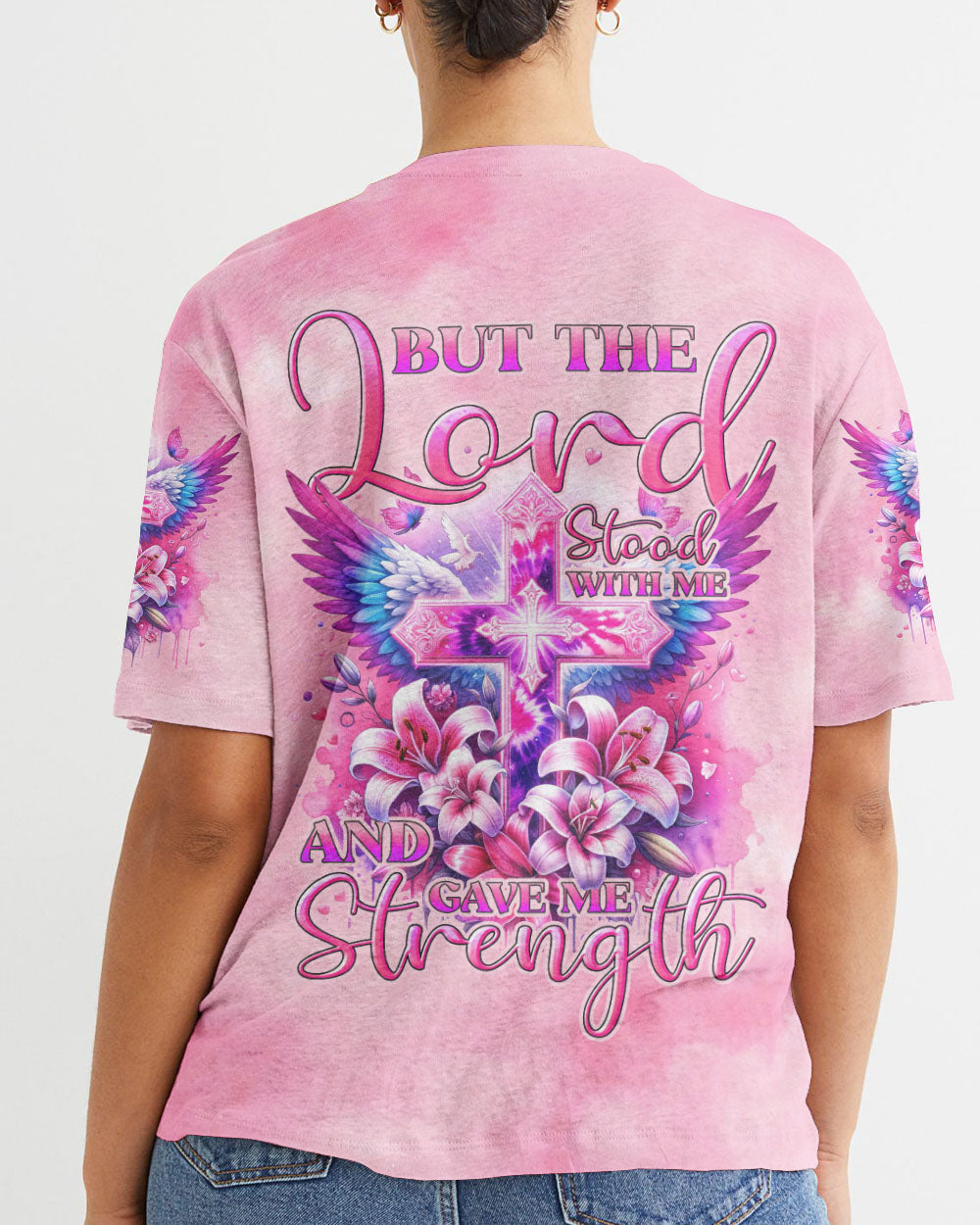 The Lord Stood With Me Women's All Over Print Shirt - Tyhi1406241