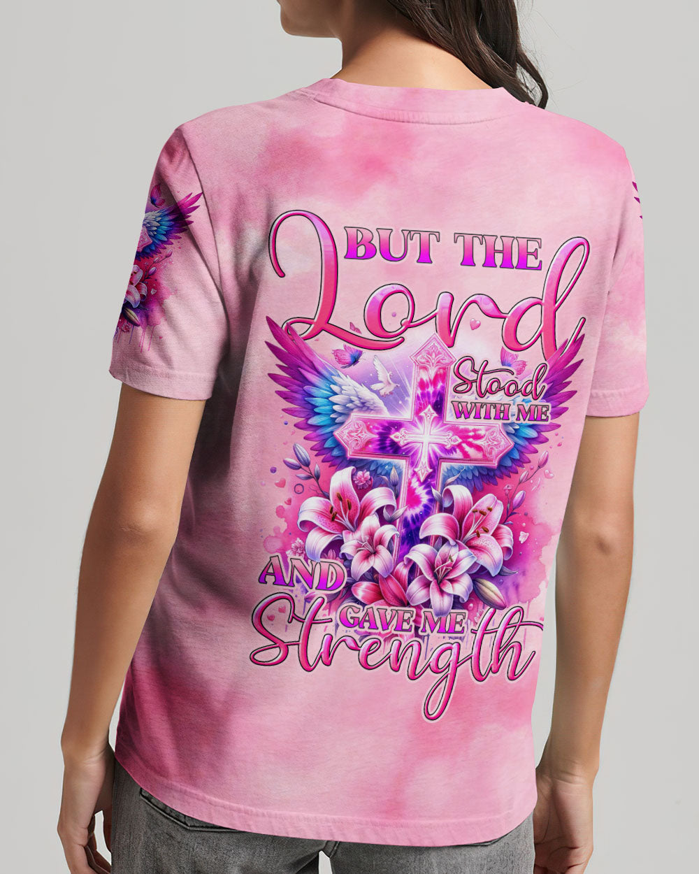 The Lord Stood With Me Women's All Over Print Shirt - Tyhi1406241