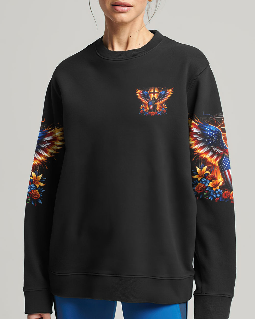 Faith Is Seeing Light With Your Heart Women's All Over Print Shirt - Tyhi1806242