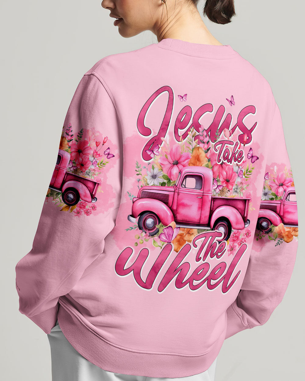 Jesus Take The Wheel Women's All Over Print Shirt - Tyhi2303241