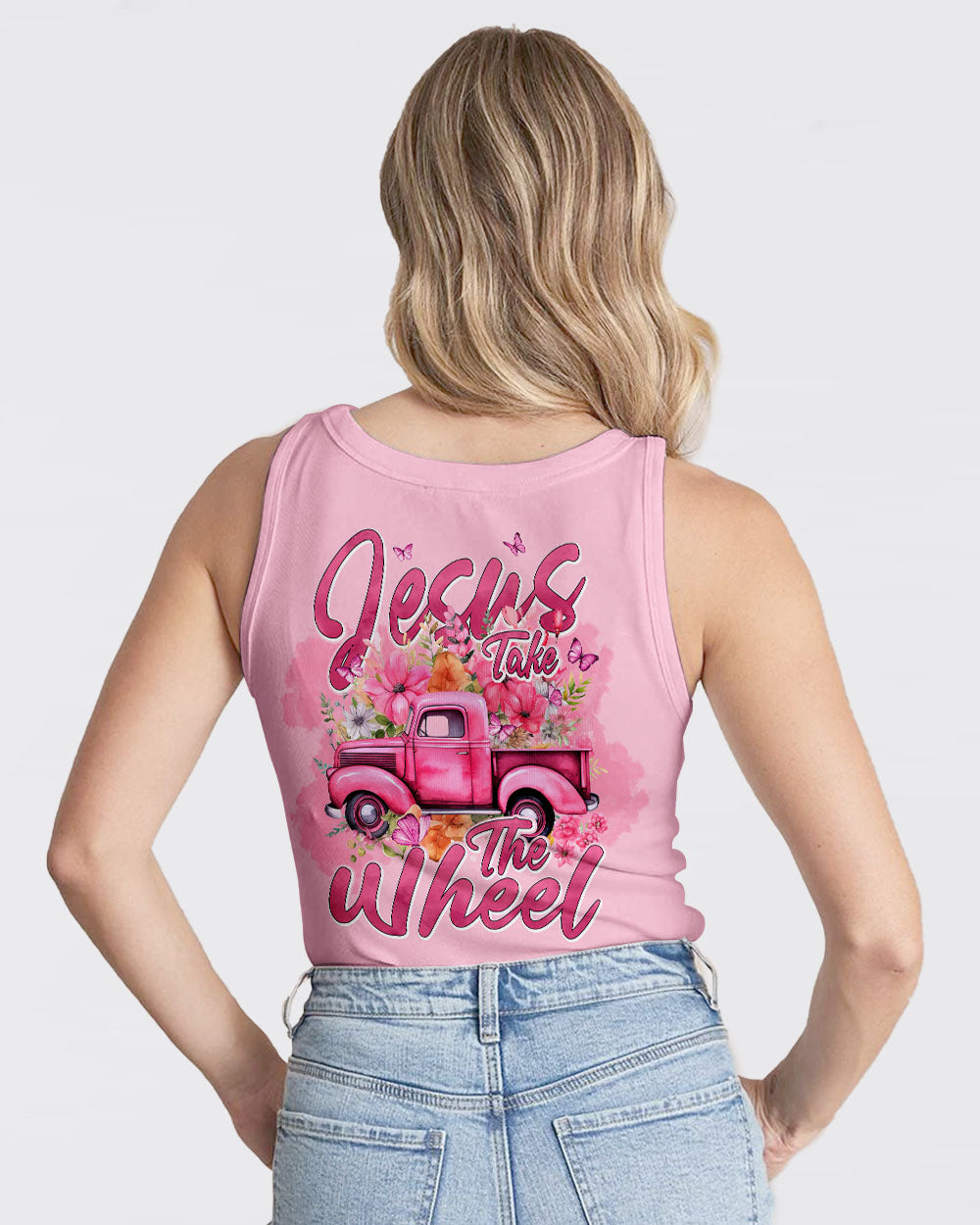 Jesus Take The Wheel Women's All Over Print Shirt - Tyhi2303241