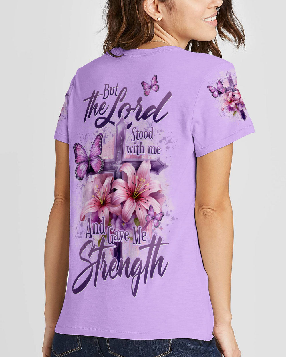 Lord Stood With Me Women's All Over Print Shirt - Tyhi2303242