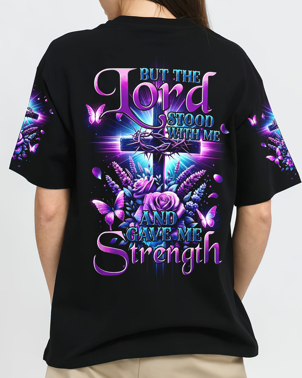 Lord Stood With Me Women's All Over Print Shirt - Tyhi2304243