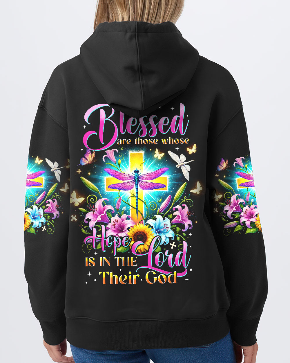 Blessed Are Those Whose Hope Is In The Lord Their God Women's All Over Print Shirt - Tyhi2307243