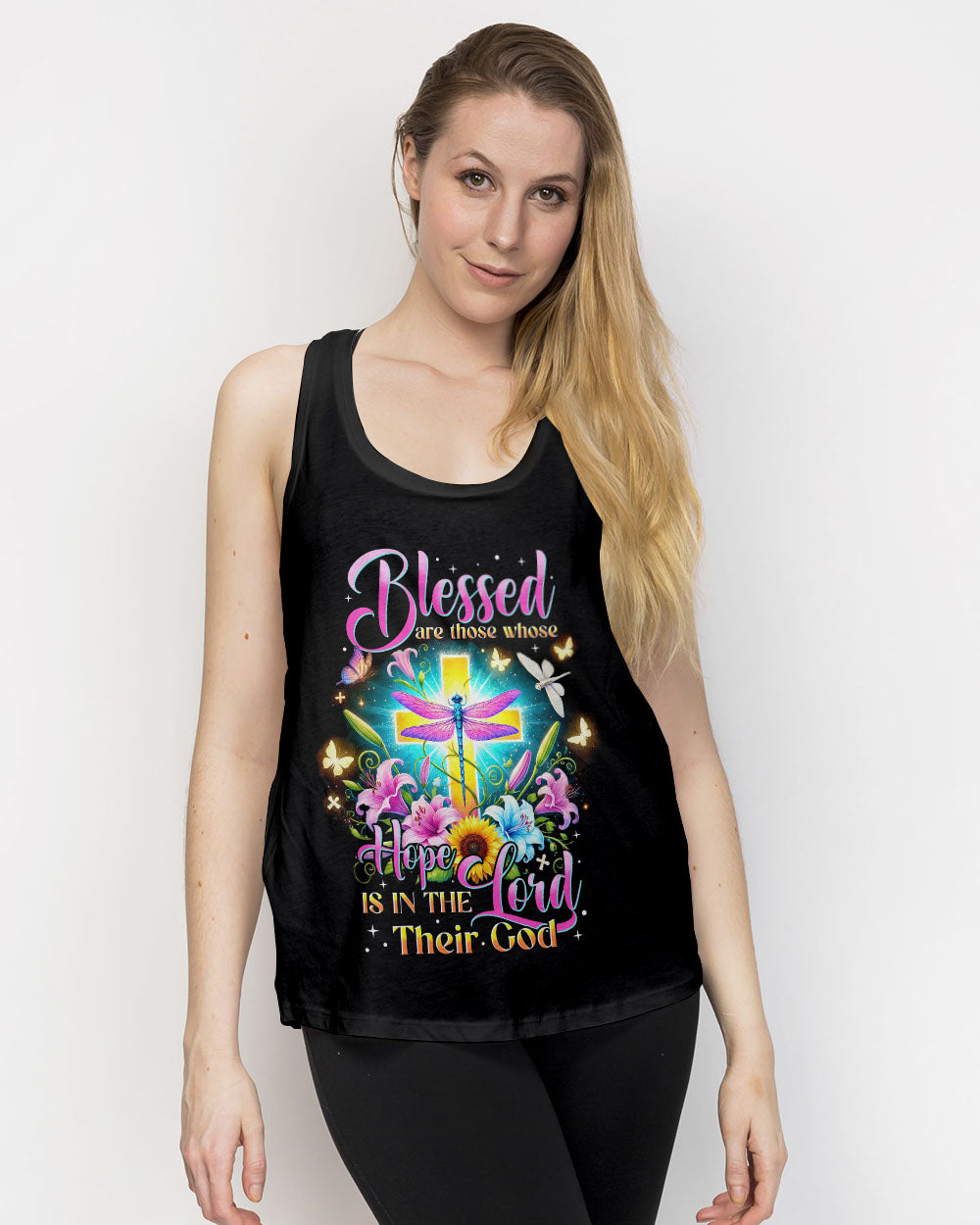 Blessed Are Those Whose Hope Is In The Lord Their God Women's All Over Print Shirt - Tyhi2307243