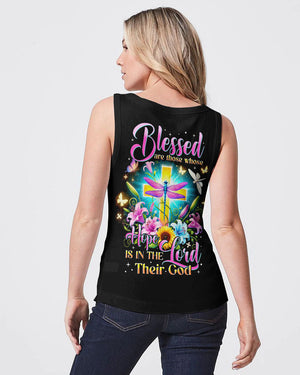 Blessed Are Those Whose Hope Is In The Lord Their God Women's All Over Print Shirt - Tyhi2307243