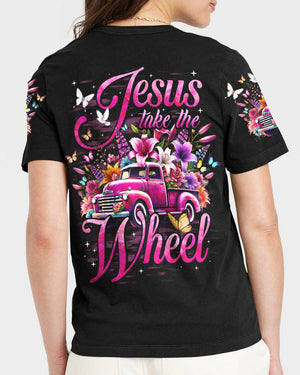 Jesus Take The Wheel Women's All Over Print Shirt - Tyhi2407241