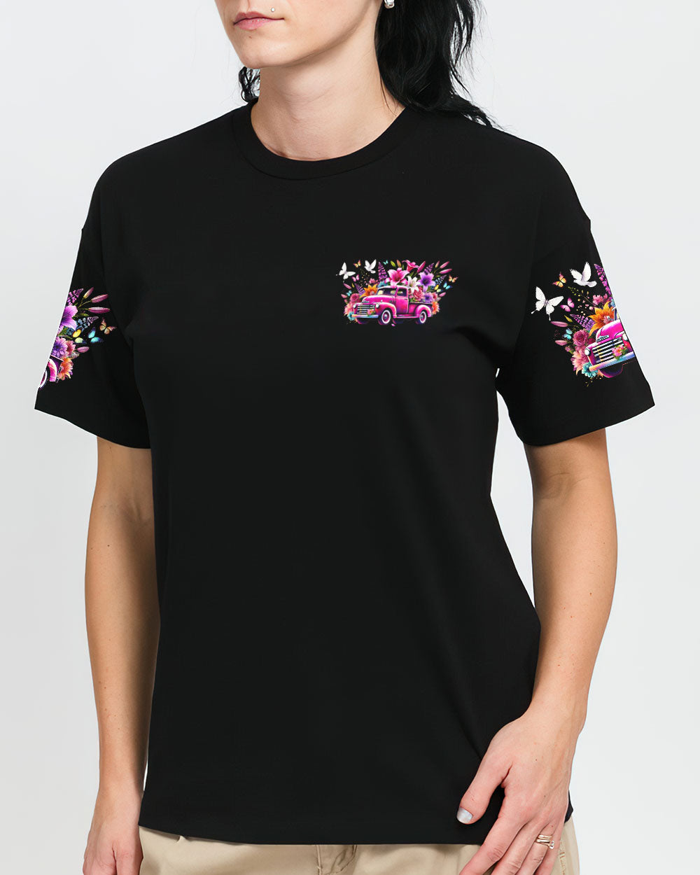 Jesus Take The Wheel Women's All Over Print Shirt - Tyhi2407241