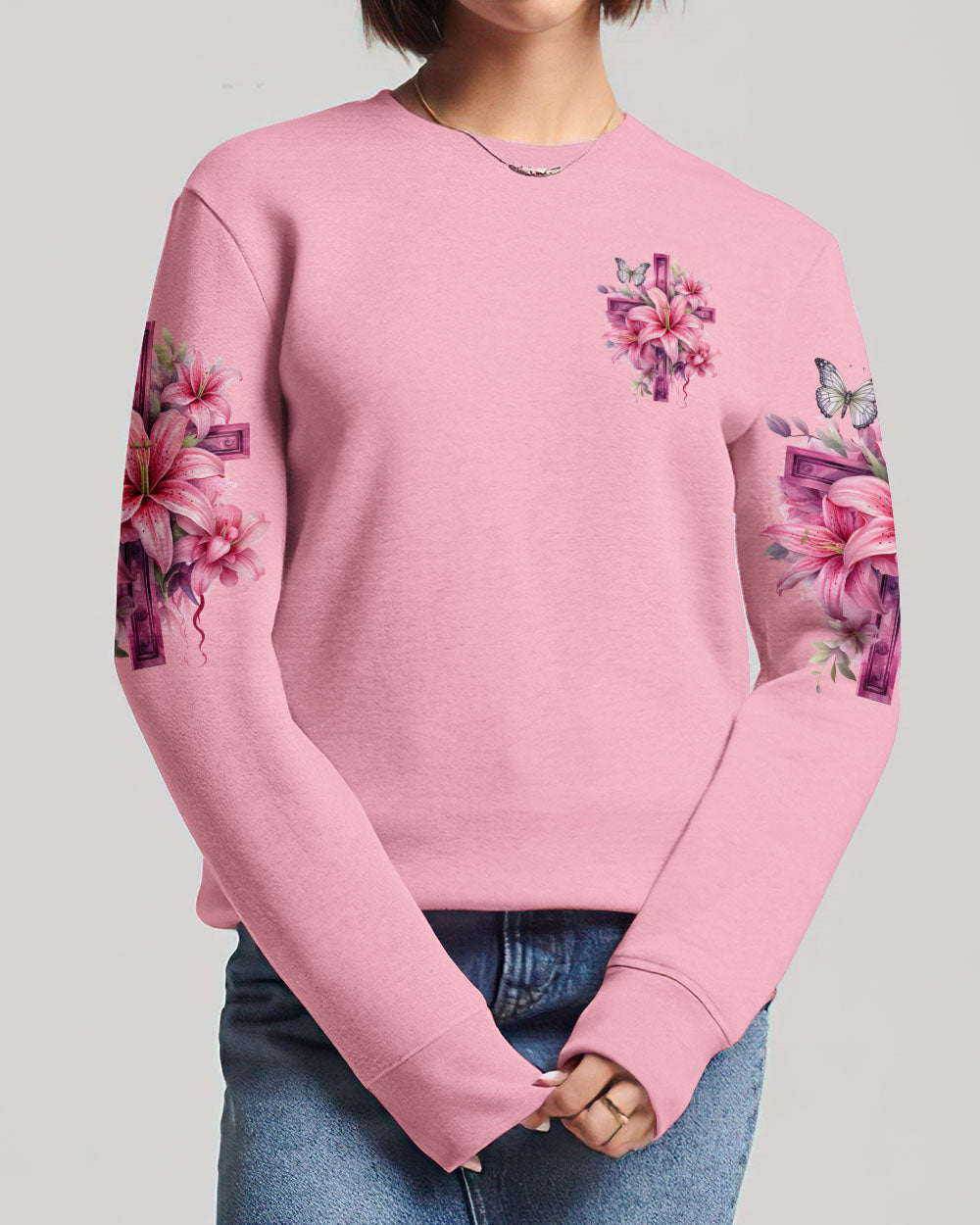 I Am Blessed Because I Have God In My Life Women's All Over Print Shirt - Tyhi2504242