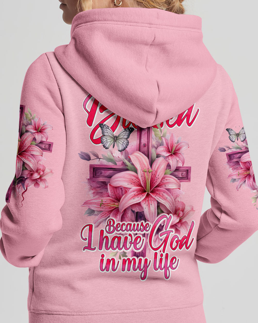 I Am Blessed Because I Have God In My Life Women's All Over Print Shirt - Tyhi2504242