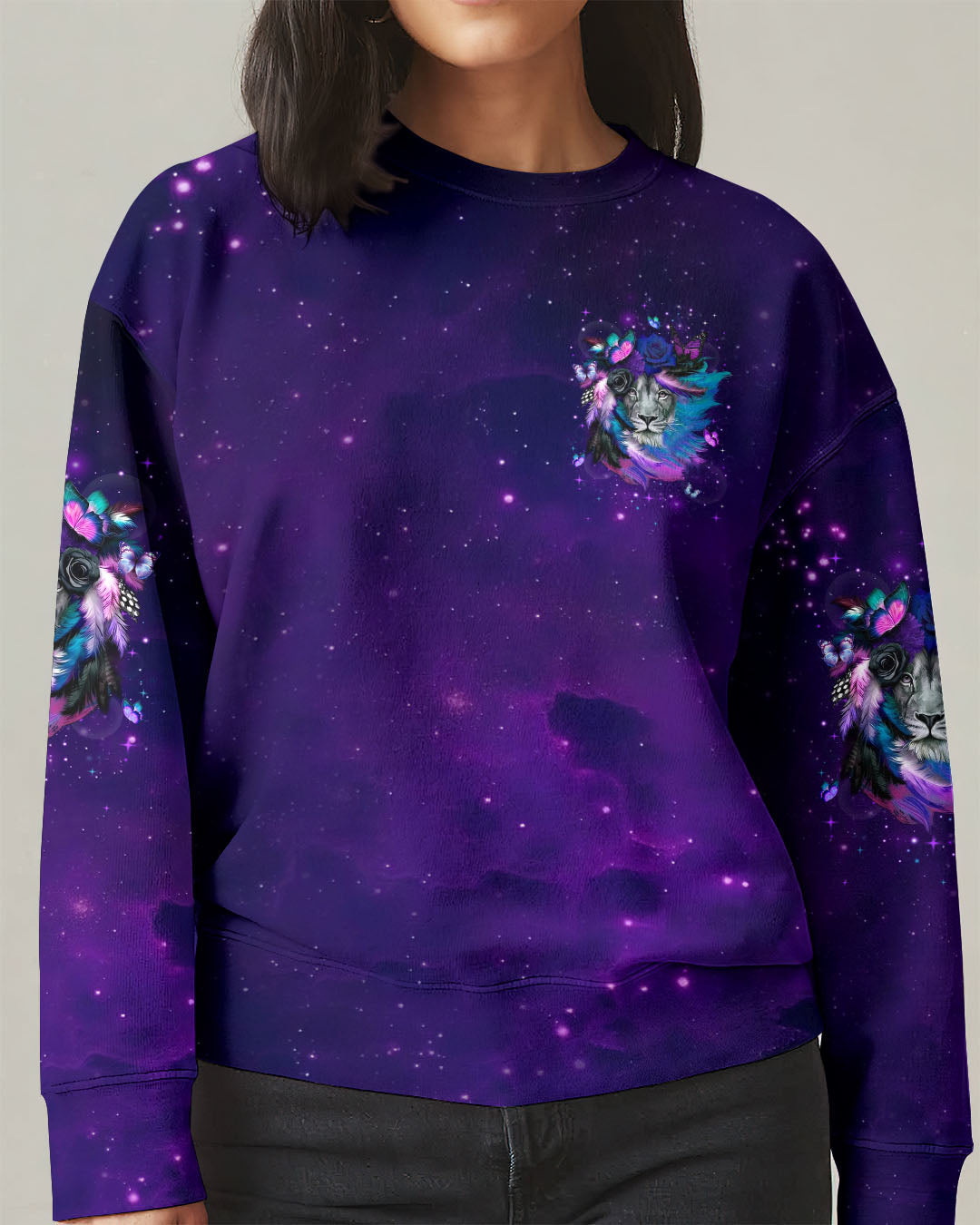 Blessed By God Lion Women's All Over Print Shirt - Tyln0403262