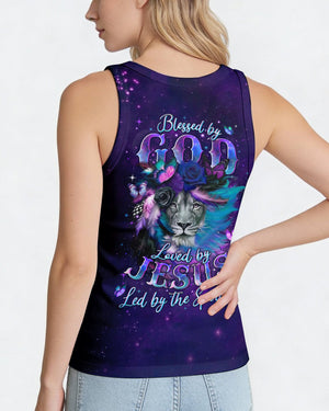 Blessed By God Lion Women's All Over Print Shirt - Tyln0403262