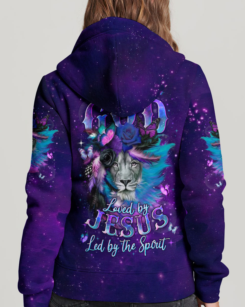 Blessed By God Lion Women's All Over Print Shirt - Tyln0403262