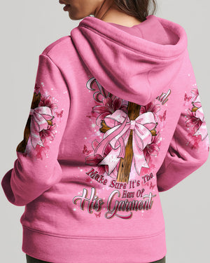 The Hem Of His Garment Breast Cancer Awareness Women's All Over Print Shirt - Tyln0707261