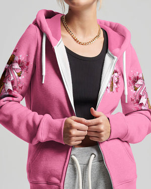 The Hem Of His Garment Breast Cancer Awareness Women's All Over Print Shirt - Tyln0707261