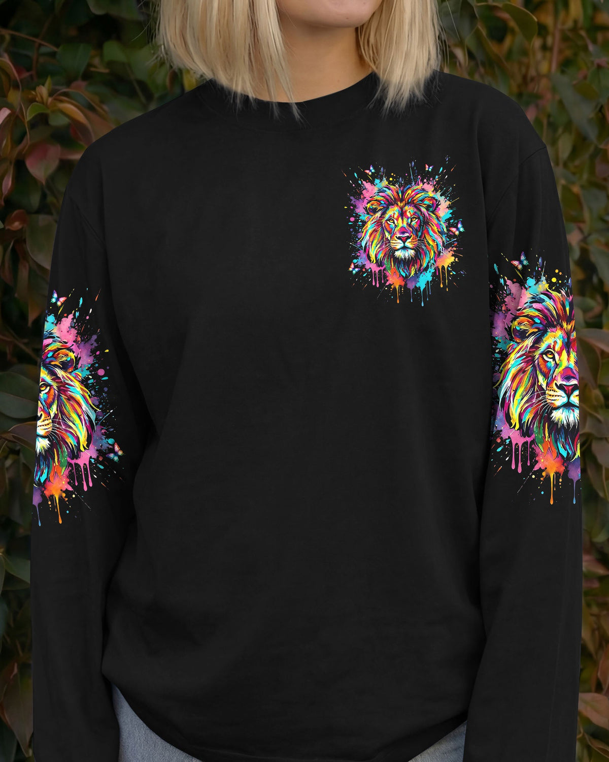 Blessed By God Lion Women's All Over Print Shirt - Tyln0907261