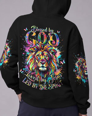 Blessed By God Lion Women's All Over Print Shirt - Tyln0907261