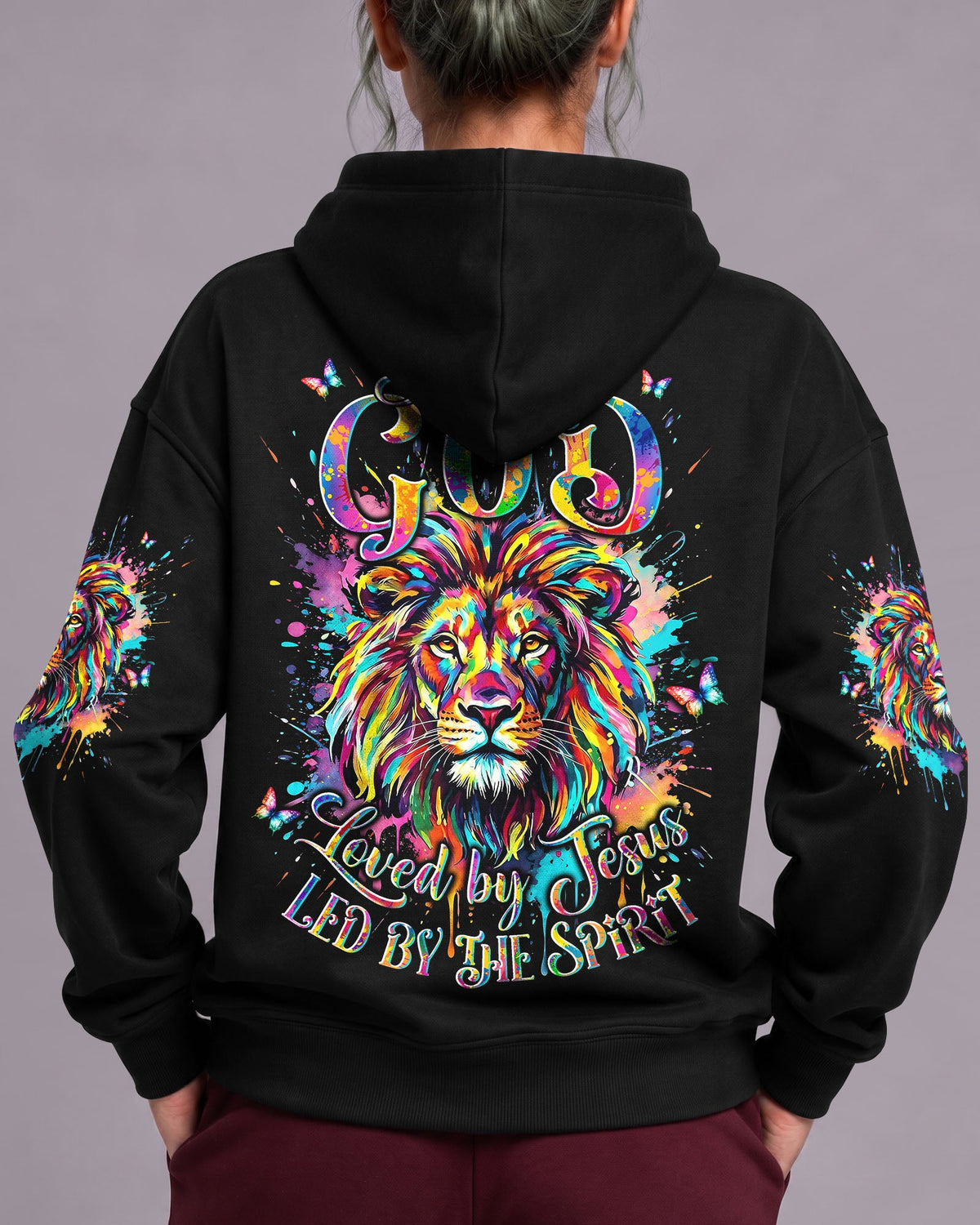 Blessed By God Lion Women's All Over Print Shirt - Tyln0907261