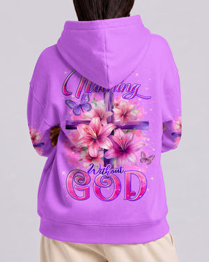 I Am Nothing Without God Women's All Over Print Shirt - Tyln2007261