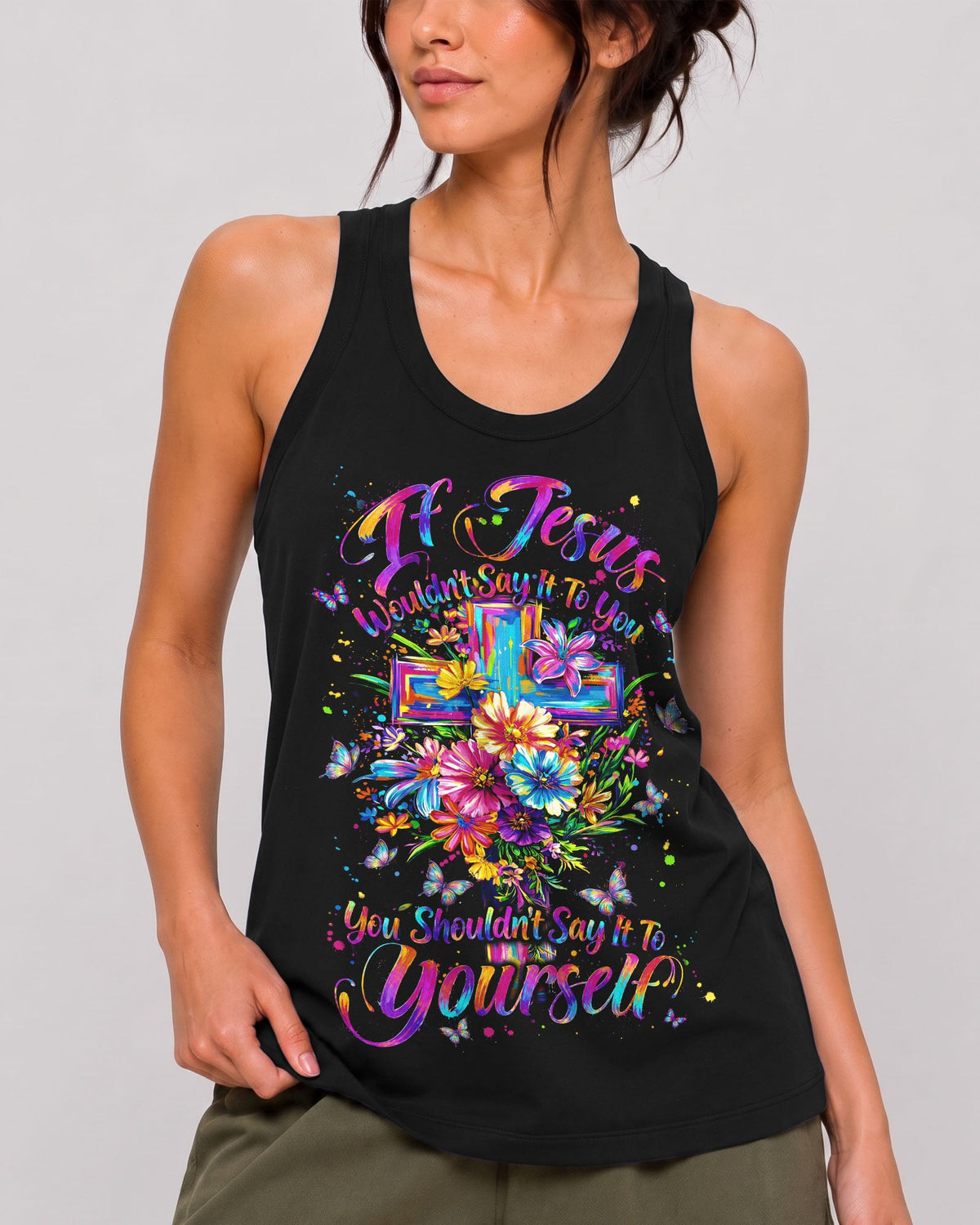 If Jesus Wouldn't Say It To You Women's All Over Print Shirt - Tyln3107264