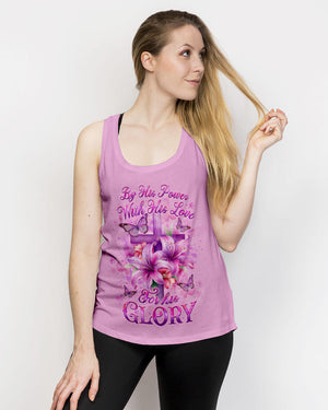 For His Glory Women's All Over Print Shirt - Tylt1111243