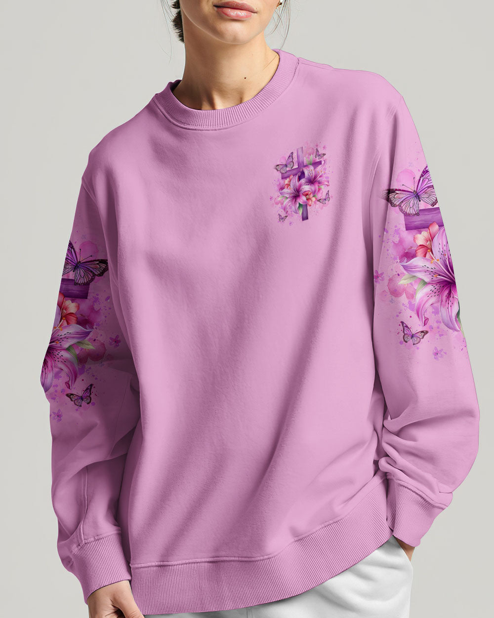 For His Glory Women's All Over Print Shirt - Tylt1111243
