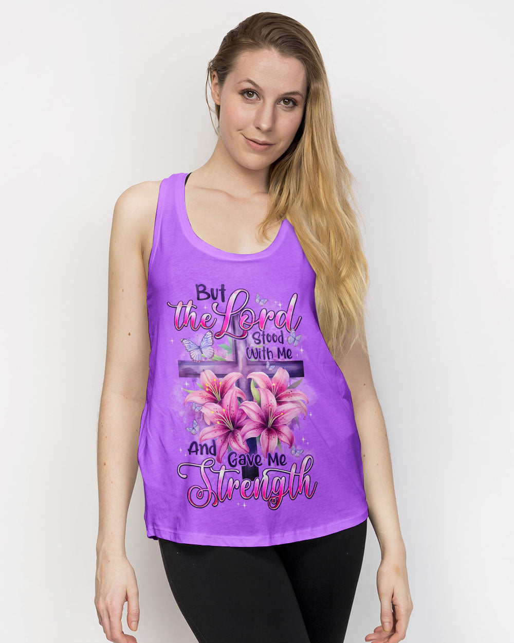Lord Stood With Me Women's All Over Print Shirt - Typq0204262