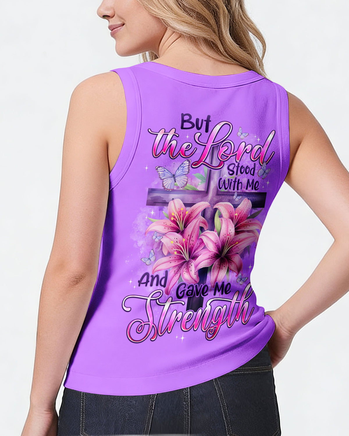 Lord Stood With Me Women's All Over Print Shirt - Typq0204262