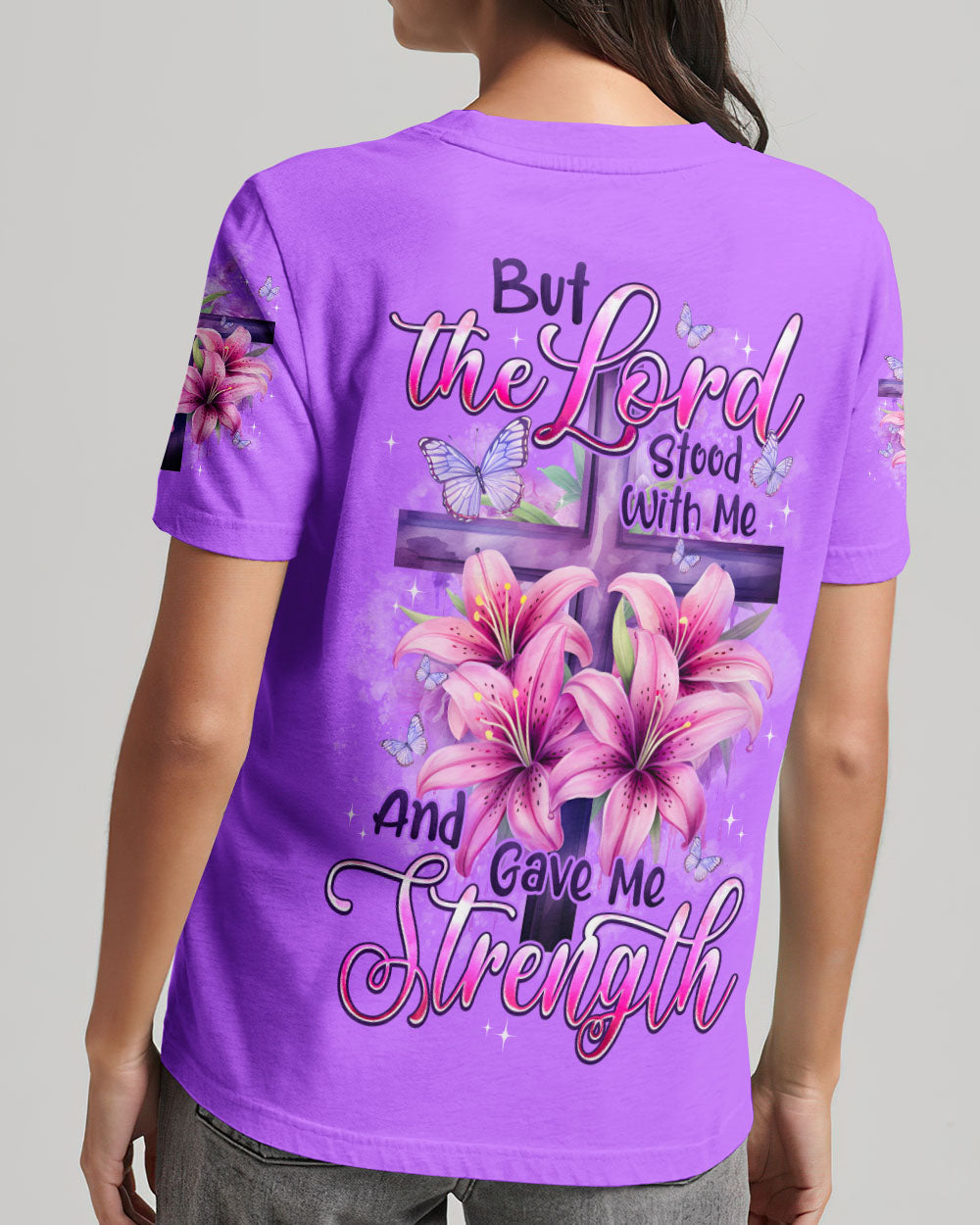 Lord Stood With Me Women's All Over Print Shirt - Typq0204262