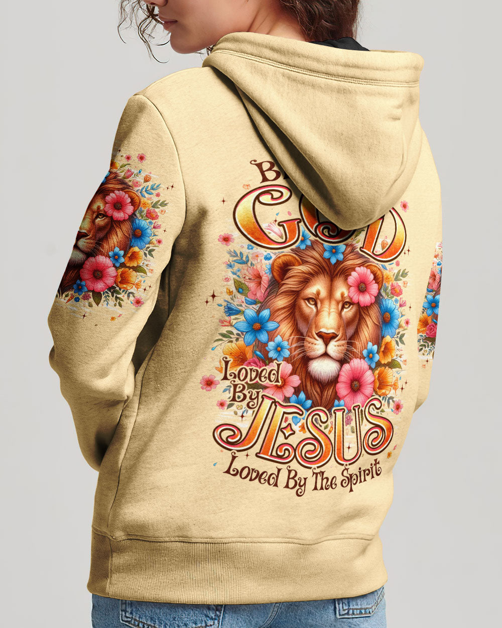 Blessed By God Lion Women's All Over Print Shirt - Typq0403261