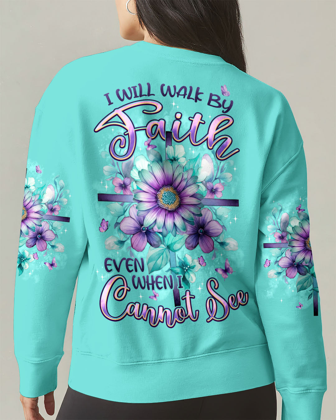 I Will Walk By Faith Women's All Over Print Shirt - Typq0503262