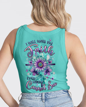 I Will Walk By Faith Women's All Over Print Shirt - Typq0503262