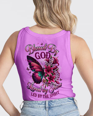 Blessed By God Butterfly Women's All Over Print Shirt - Typq0612251