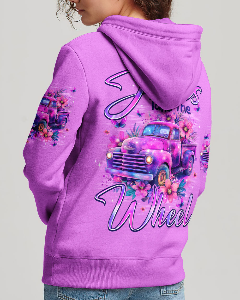 Jesus Take The Wheel Women's All Over Print Shirt - Typq1103263