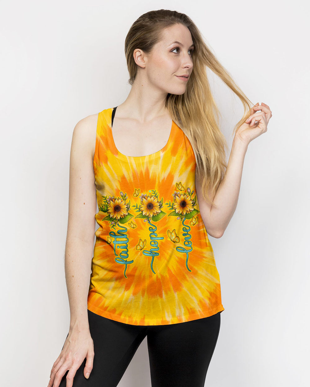 Faith Hope Love Women's All Over Print Shirt - Typq1105262