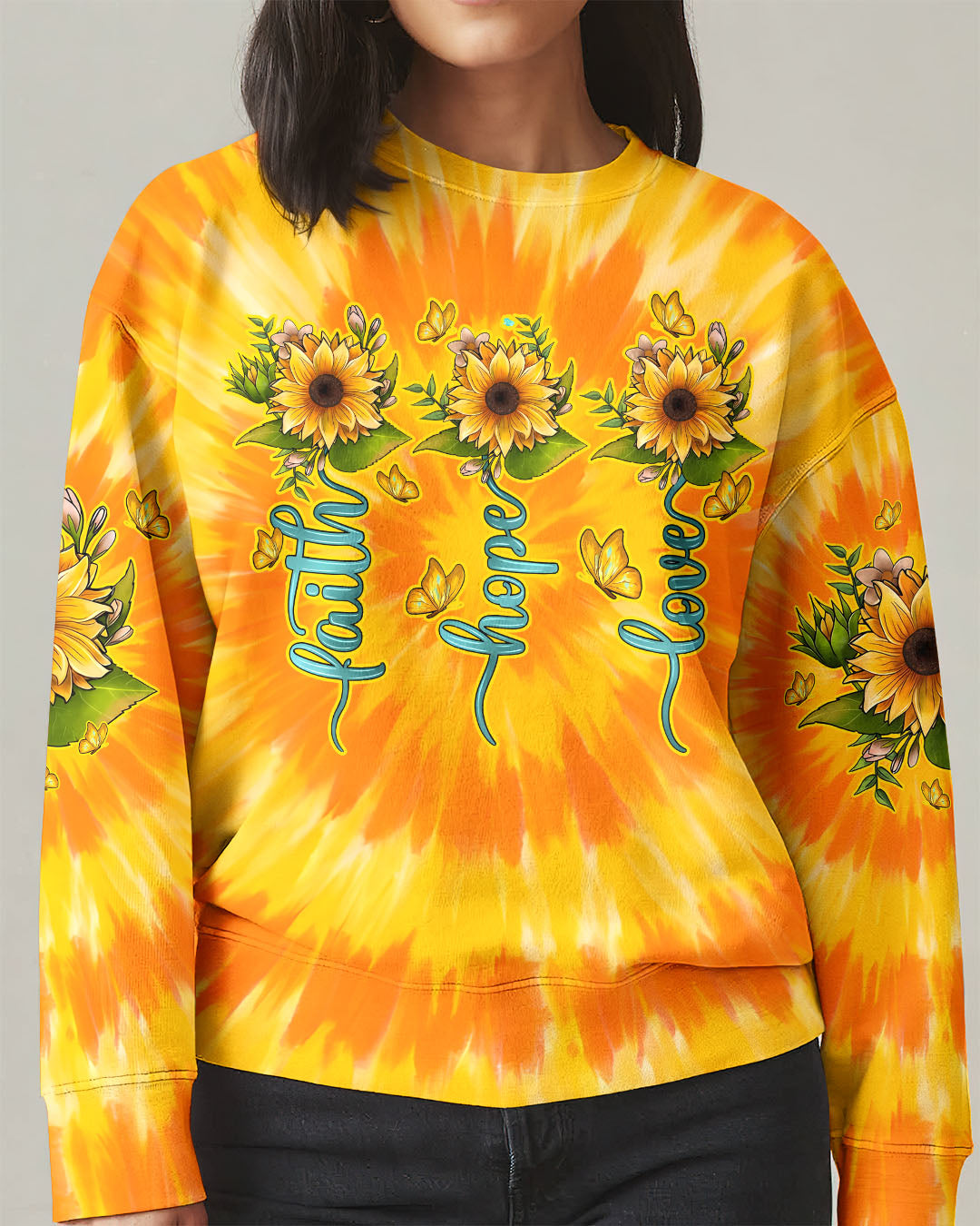 Faith Hope Love Women's All Over Print Shirt - Typq1105262