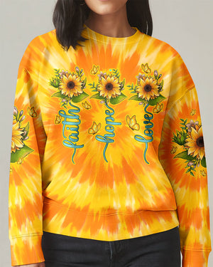 Faith Hope Love Women's All Over Print Shirt - Typq1105262