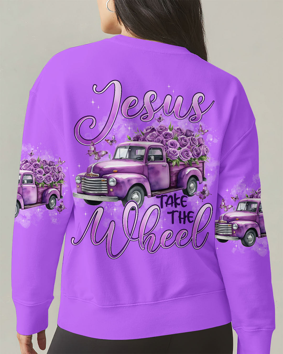 Jesus Take The Wheel Women's All Over Print Shirt - Typq1512252