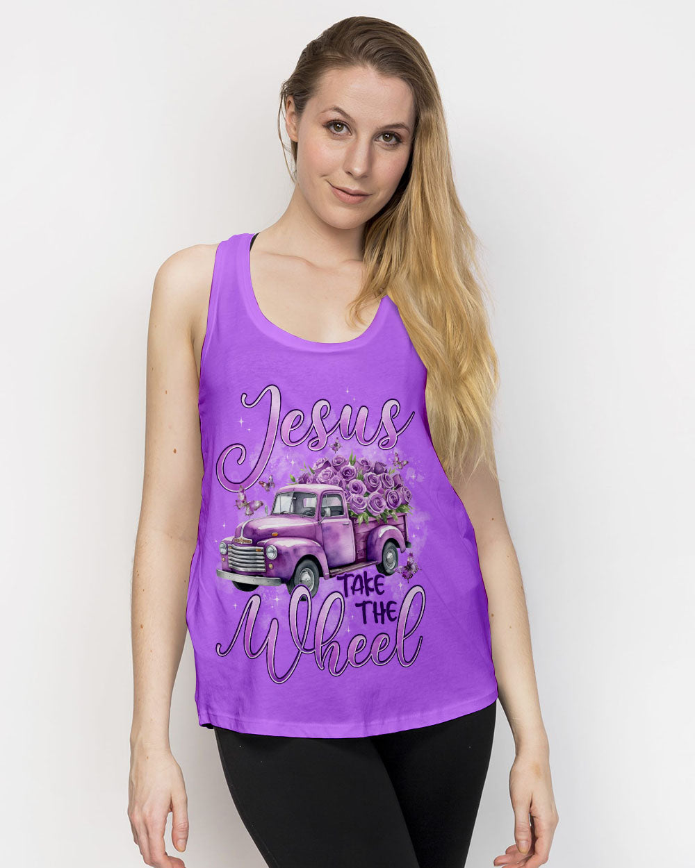 Jesus Take The Wheel Women's All Over Print Shirt - Typq1512252
