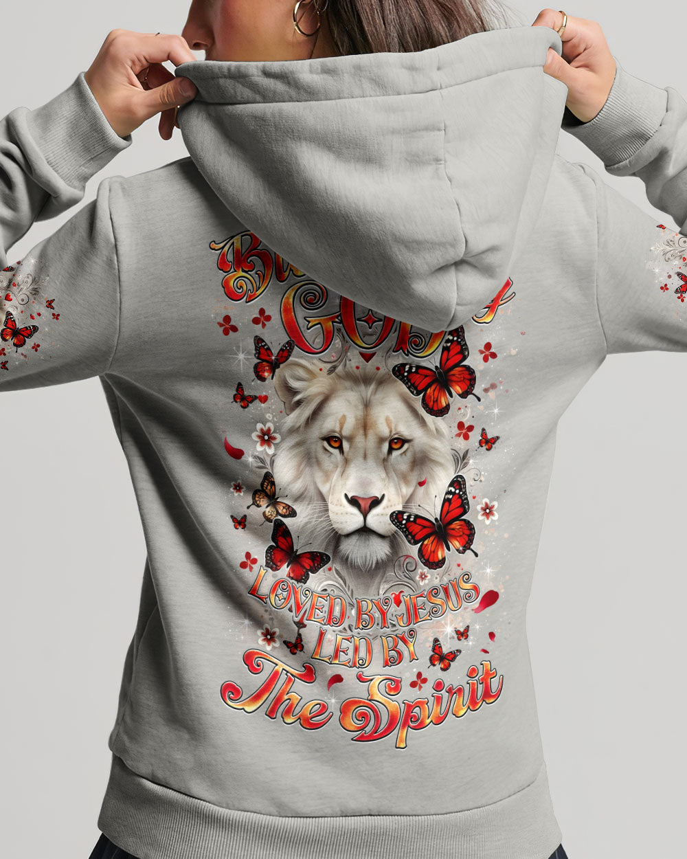 Blessed By God Lion Women's All Over Print Shirt - Tyqy1901261