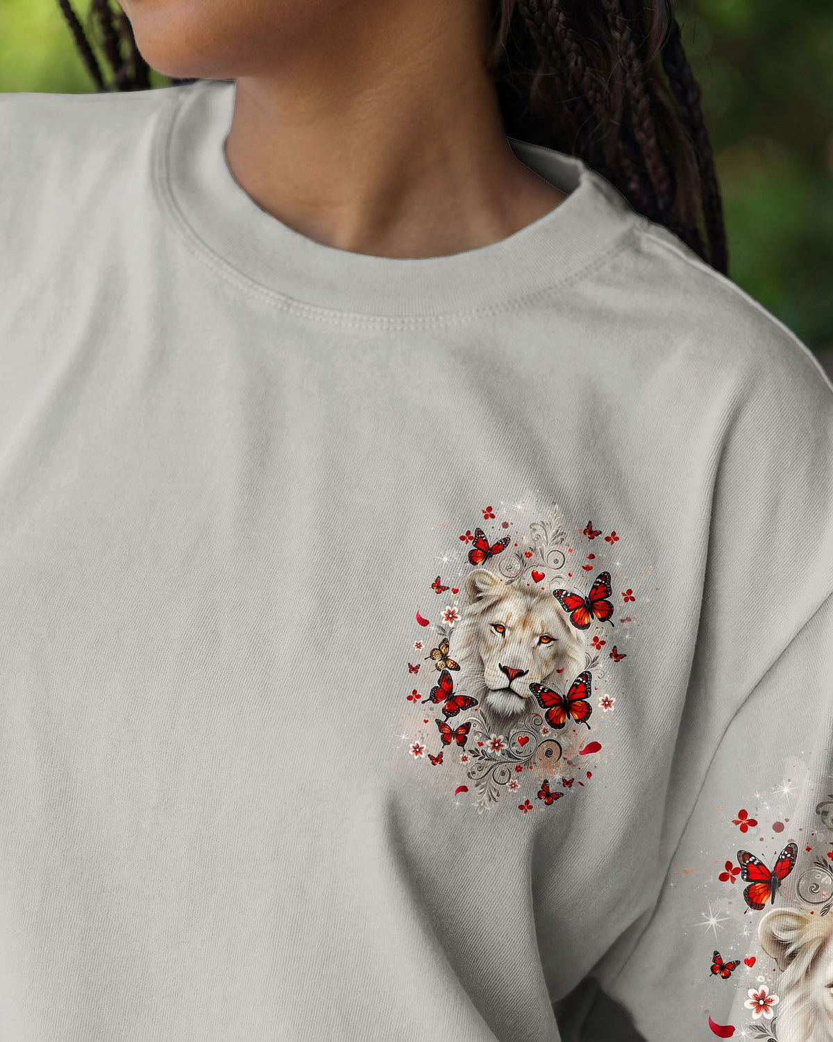 Blessed By God Lion Women's All Over Print Shirt - Tyqy1901261