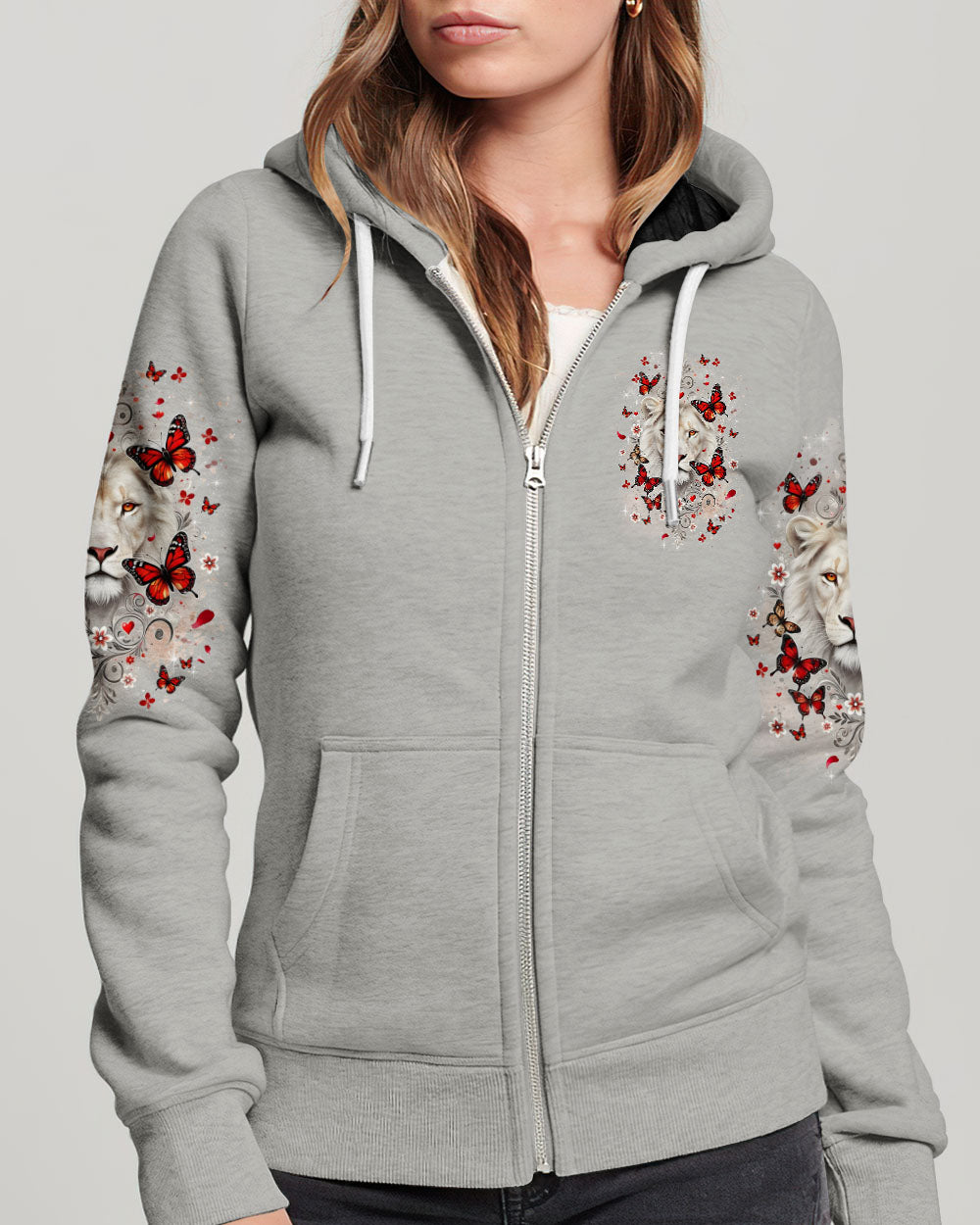 Blessed By God Lion Women's All Over Print Shirt - Tyqy1901261