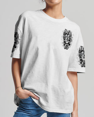 Blessed By God Lion Women's All Over Print Shirt - Typq1701262