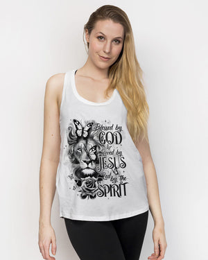 Blessed By God Lion Women's All Over Print Shirt - Typq1701262