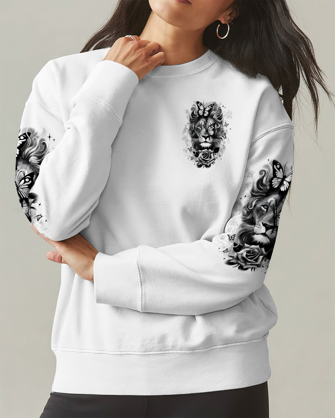 Blessed By God Lion Women's All Over Print Shirt - Typq1701262