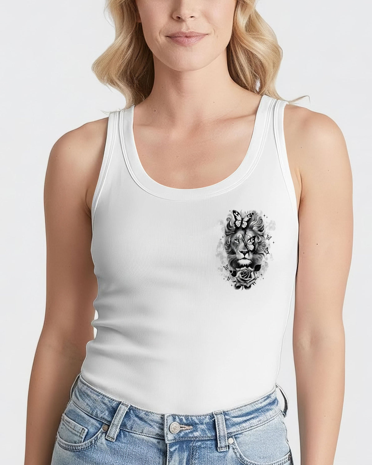 Blessed By God Lion Women's All Over Print Shirt - Typq1701262